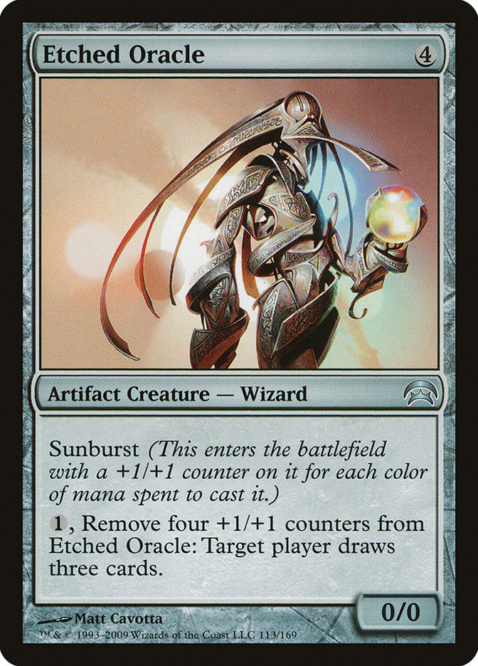 Etched Oracle [Planechase] | Devastation Store