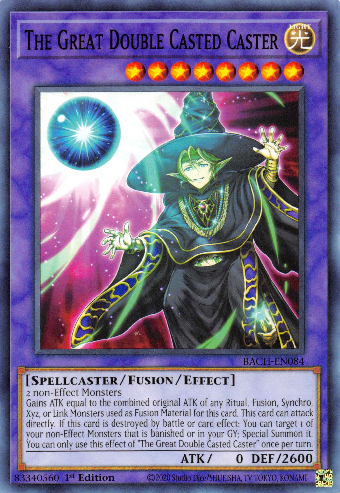 The Great Double Casted Caster [BACH-EN084] Common | Devastation Store