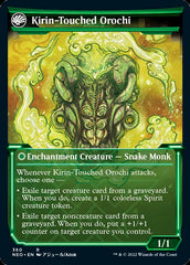 Teachings of the Kirin // Kirin-Touched Orochi (Showcase Soft Glow) [Kamigawa: Neon Dynasty] | Devastation Store