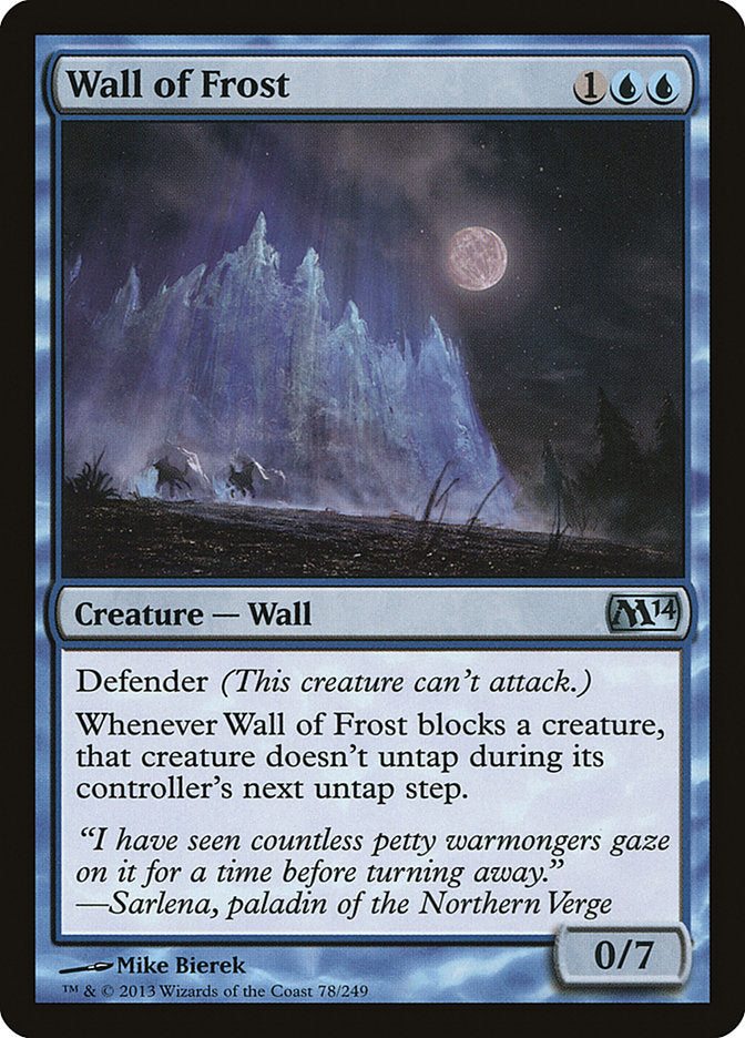 Wall of Frost [Magic 2014] | Devastation Store