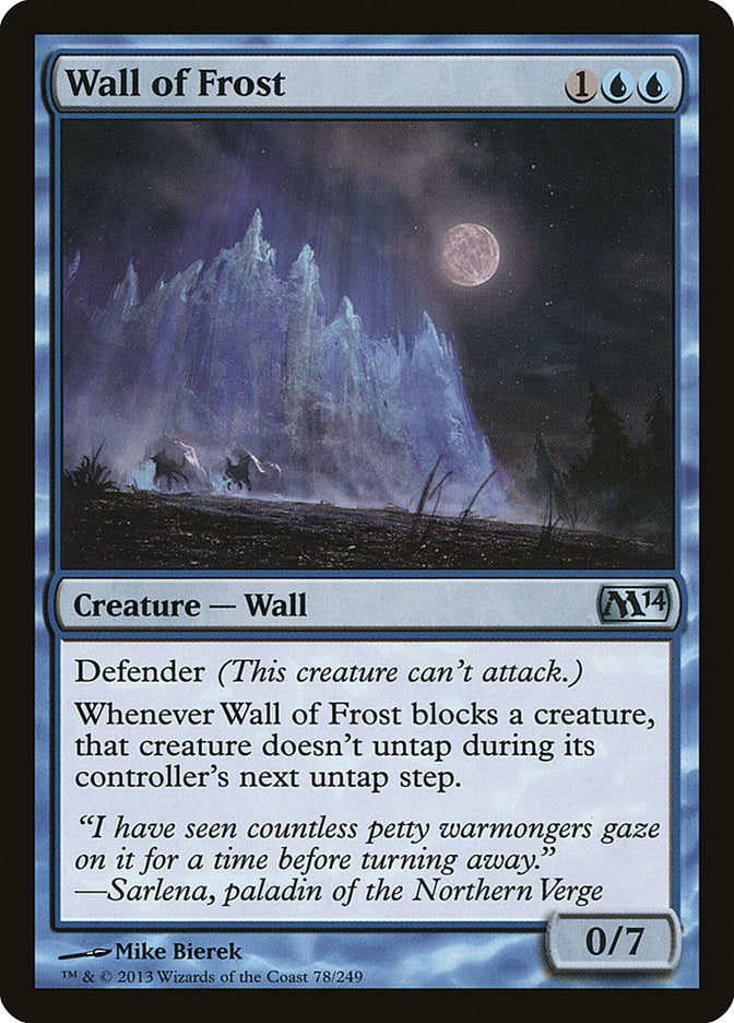 Wall of Frost [Magic 2014] | Devastation Store