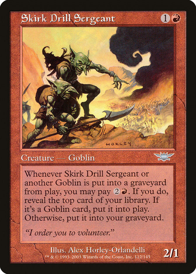 Skirk Drill Sergeant [Legions] - Devastation Store | Devastation Store