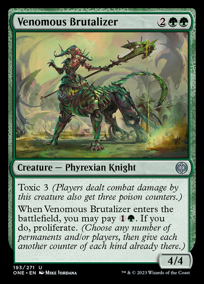 Venomous Brutalizer [Phyrexia: All Will Be One] | Devastation Store