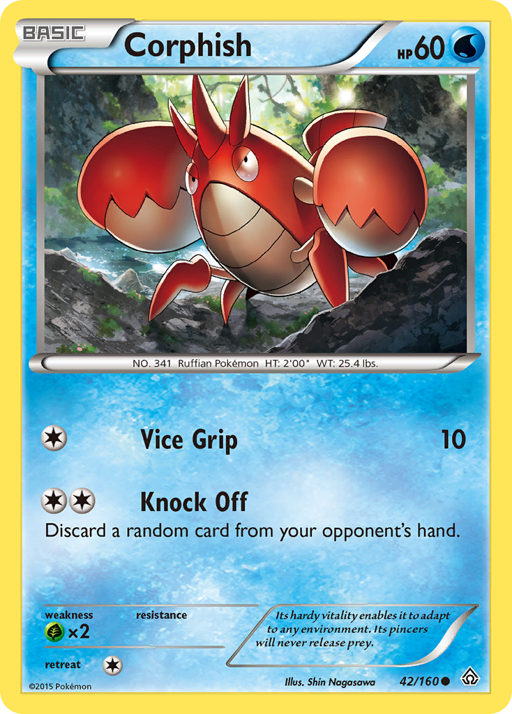 Corphish (42/160) [XY: Primal Clash] | Devastation Store