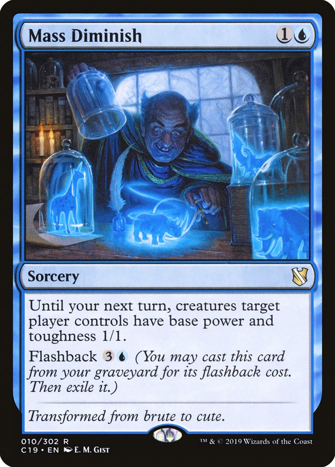 Mass Diminish [Commander 2019] | Devastation Store