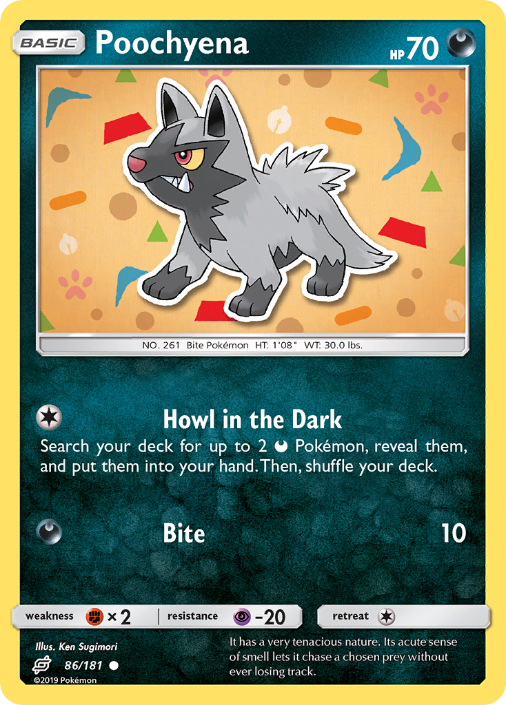 Poochyena (86/181) [Sun & Moon: Team Up] | Devastation Store