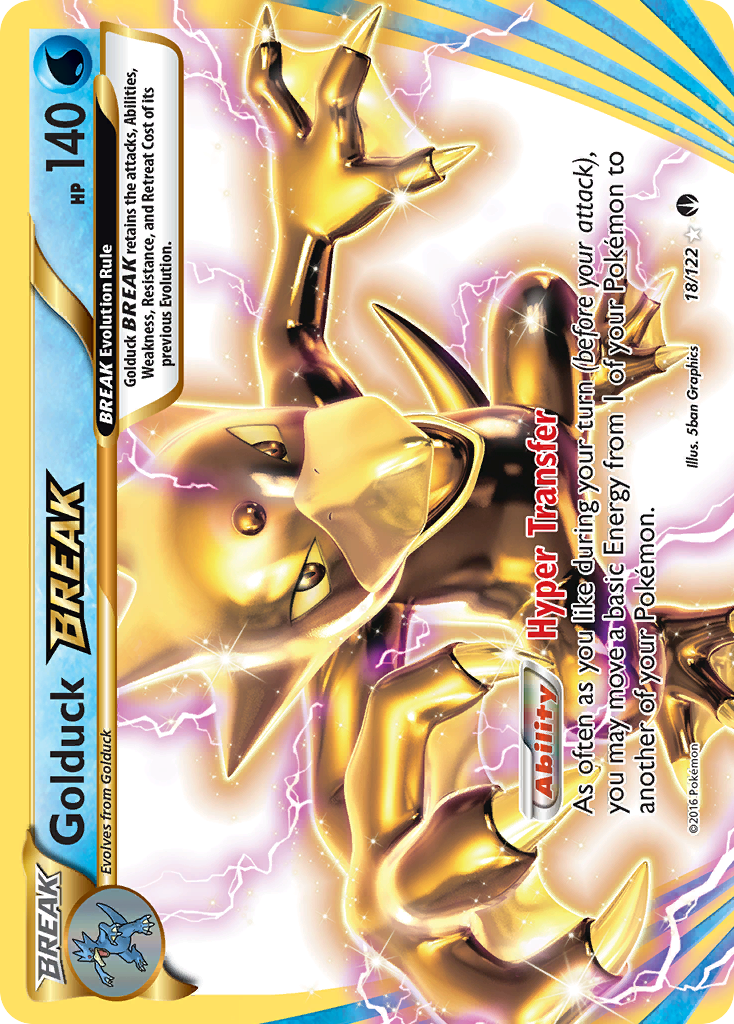 Golduck BREAK (18/122) [XY: BREAKpoint] | Devastation Store