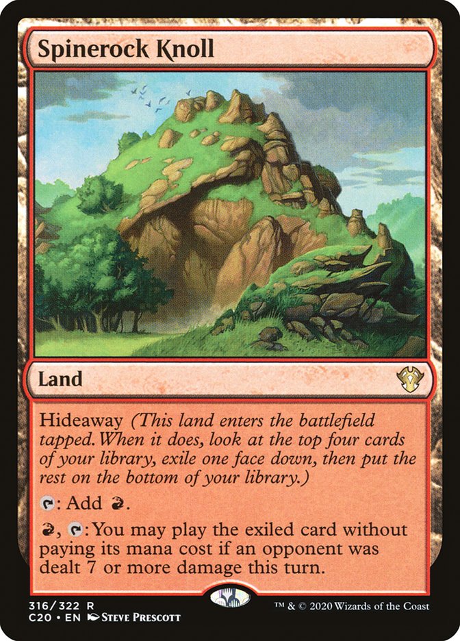 Spinerock Knoll [Commander 2020] | Devastation Store