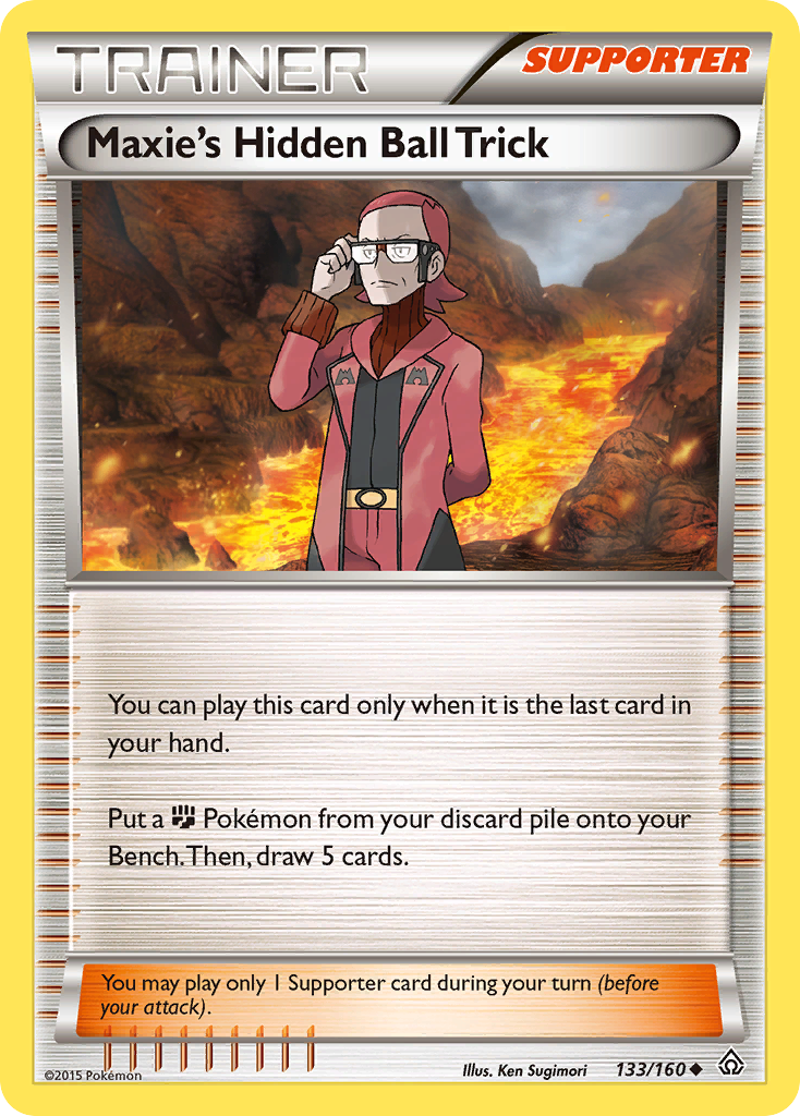 Maxie's Hidden Ball Trick (133/160) [XY: Primal Clash] | Devastation Store