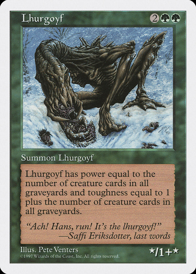 Lhurgoyf [Fifth Edition] | Devastation Store