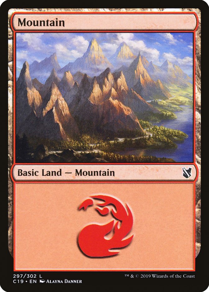 Mountain (297) [Commander 2019] | Devastation Store