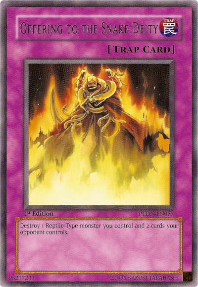 Offering to the Snake Deity [PTDN-EN077] Rare | Devastation Store