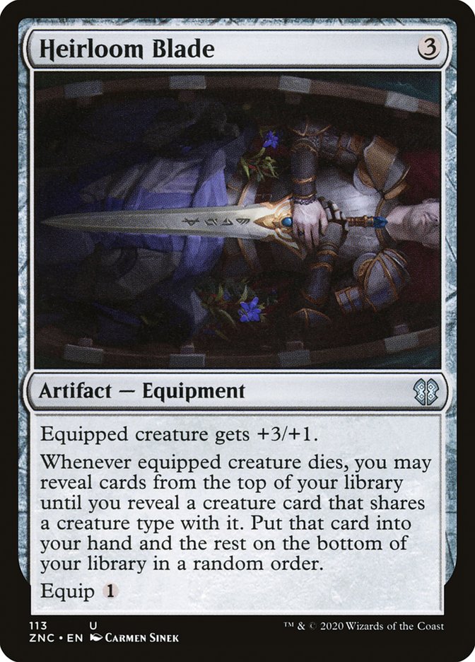 Heirloom Blade [Zendikar Rising Commander] | Devastation Store