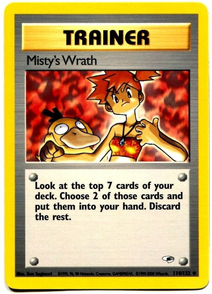 Misty's Wrath (114/132) [Gym Heroes Unlimited] | Devastation Store