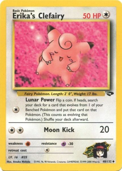 Erika's Clefairy (40/132) [Gym Challenge Unlimited] | Devastation Store