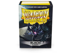 Dragon Shield Classic Sleeve -  Black ‘Signoir’ 100ct - Devastation Store | Devastation Store