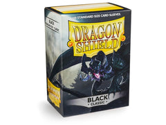Dragon Shield Classic Sleeve -  Black ‘Signoir’ 100ct - Devastation Store | Devastation Store