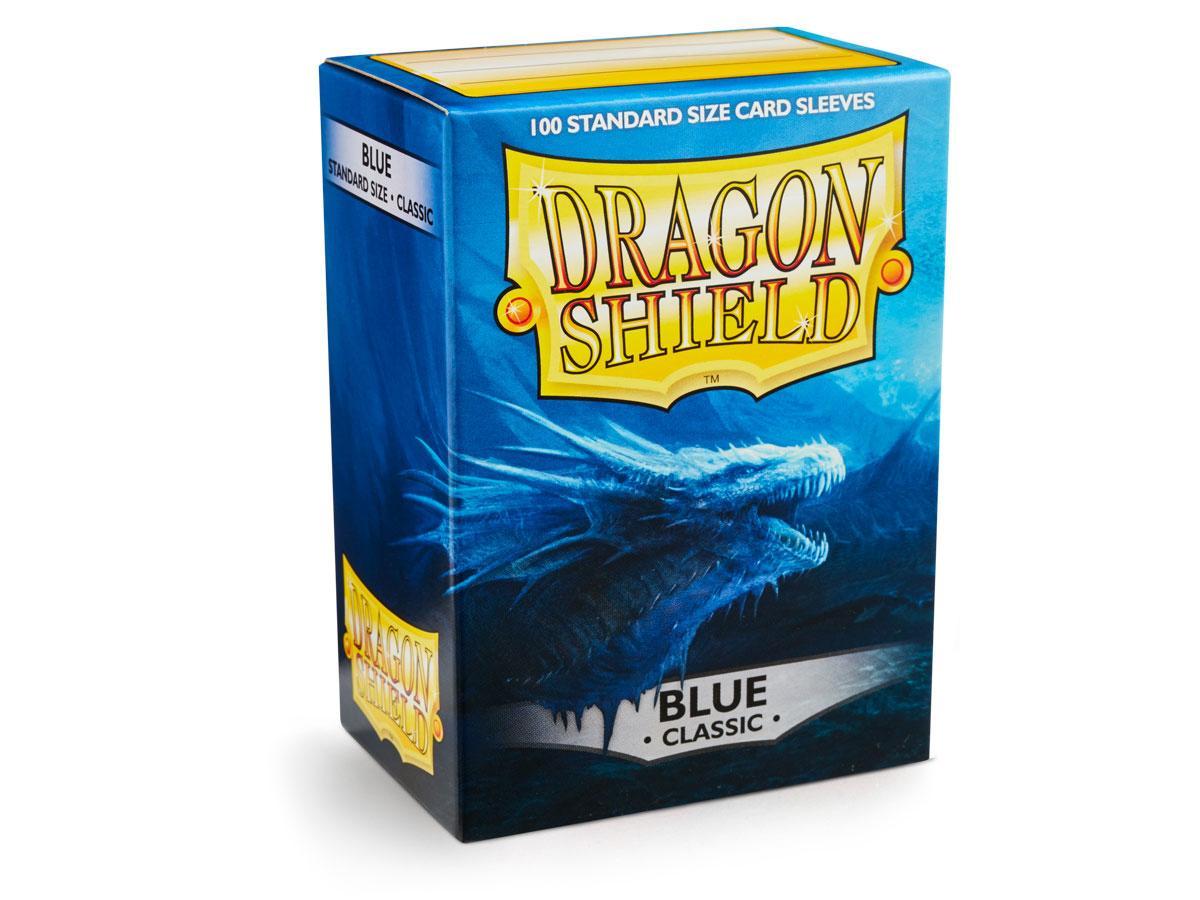 Dragon Shield Classic Sleeve - Blue ‘Drasmorx’ 100ct - Devastation Store | Devastation Store