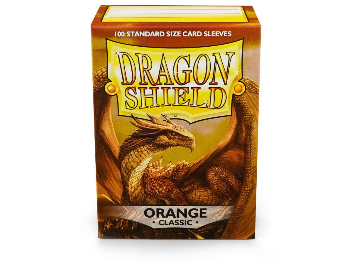 Dragon Shield Classic Sleeve - Orange ‘Pyrox’ 100ct - Devastation Store | Devastation Store