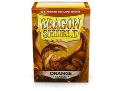 Dragon Shield Classic Sleeve - Orange ‘Pyrox’ 100ct - Devastation Store | Devastation Store