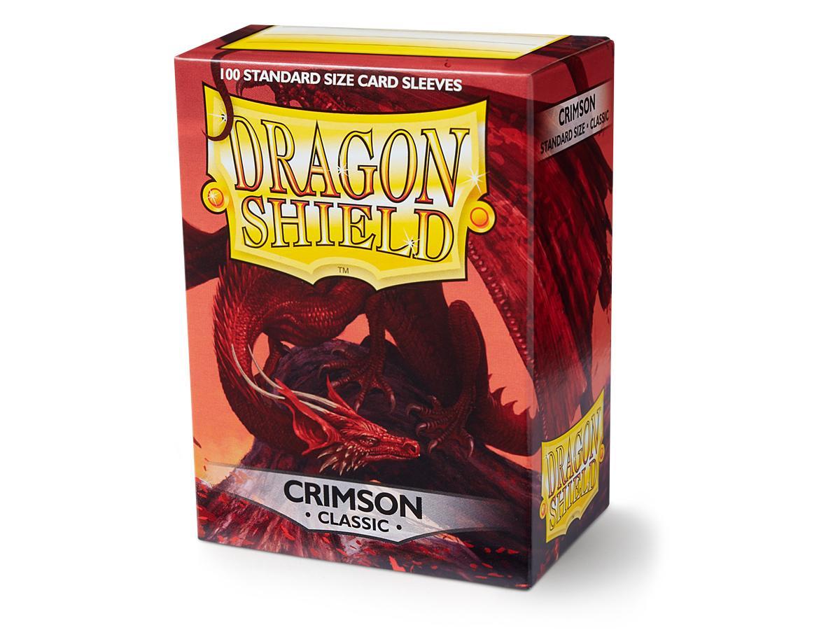 Dragon Shield Classic Sleeve - Crimson ‘Arteris’ 100ct - Devastation Store | Devastation Store