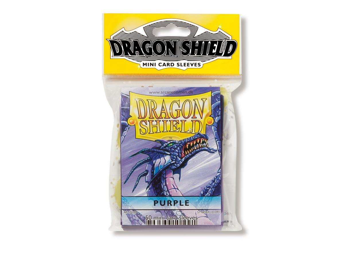 Dragon Shield Classic (mini) Sleeve - Purple ‘Purpura’ 50ct - Devastation Store | Devastation Store