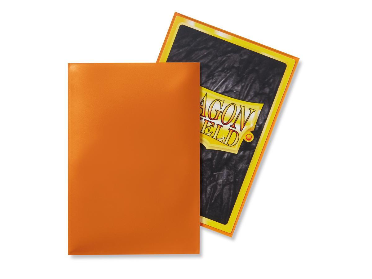 Dragon Shield Classic (Mini) Sleeve - Orange ‘Pyrox’ 50ct - Devastation Store | Devastation Store