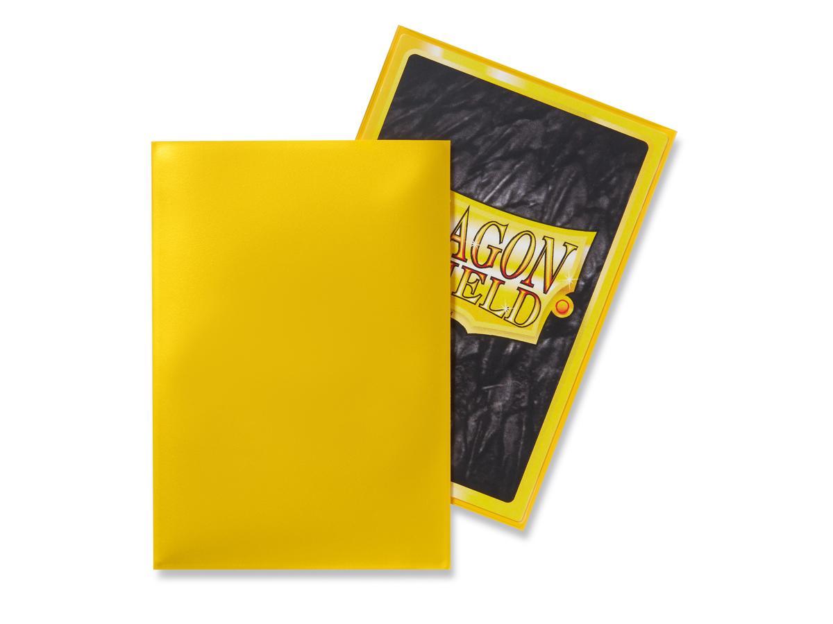 Dragon Shield Classic (Mini) Sleeve - Yellow ‘Corona’ 50ct - Devastation Store | Devastation Store