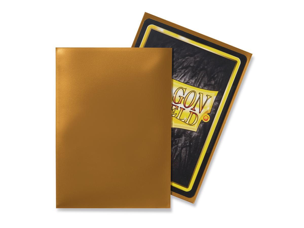 Dragon Shield Classic Sleeve - Gold ‘Potifex’ 50ct - Devastation Store | Devastation Store
