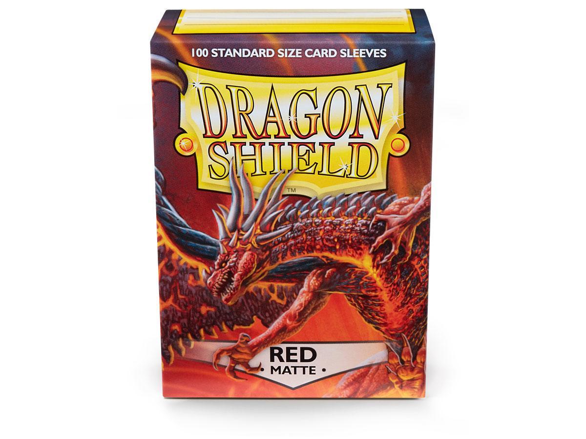 Dragon Shield Matte Sleeve - Red ‘Moltanis’ 100ct - Devastation Store | Devastation Store