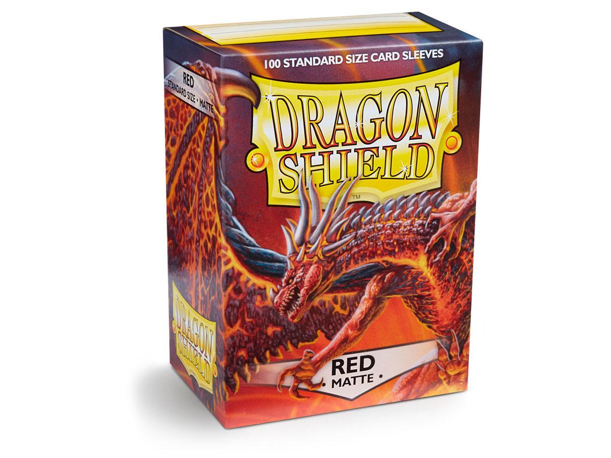 Dragon Shield Matte Sleeve - Red ‘Moltanis’ 100ct - Devastation Store | Devastation Store