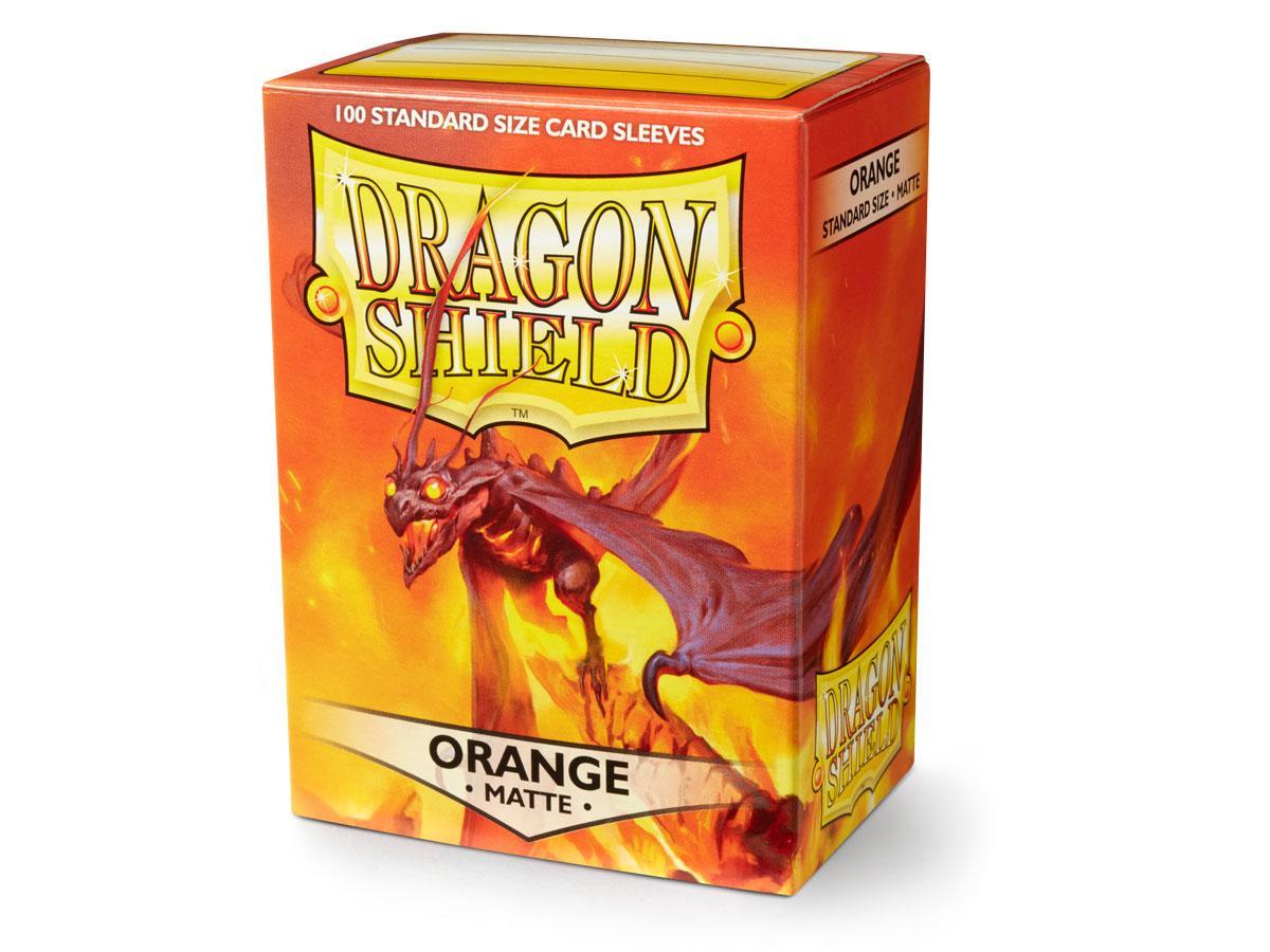 Dragon Shield Matte Sleeve - Orange ‘Usaqin 100ct - Devastation Store | Devastation Store