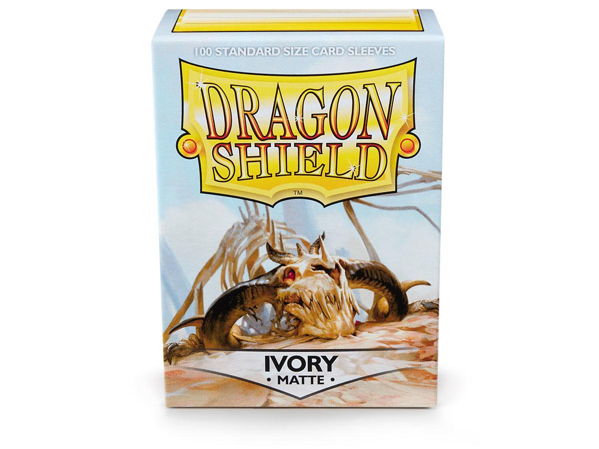 Dragon Shield Matte Sleeve - Ivory ‘Ogier’ 100ct - Devastation Store | Devastation Store