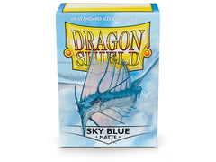 Dragon Shield Matte Sleeve - Sky Blue ‘Strata’ 100ct - Devastation Store | Devastation Store