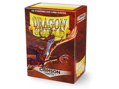 Dragon Shield Matte Sleeve - Crimson ‘Logi’ 100ct - Devastation Store | Devastation Store
