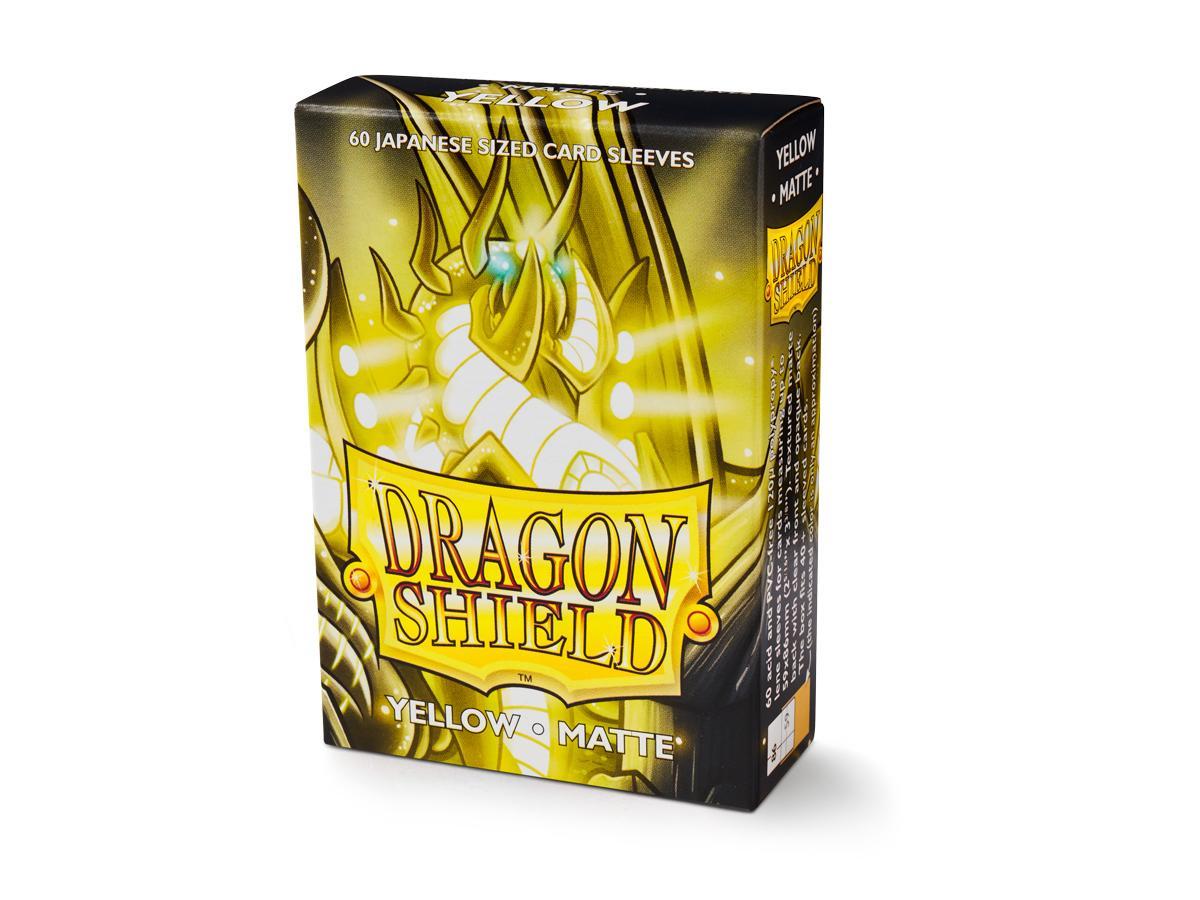 Dragon Shield Matte Sleeve - Yellow ‘SheSha’ 60ct - Devastation Store | Devastation Store