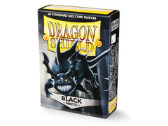 Dragon Shield Matte Sleeve - Black ‘Wanderer’ 60ct - Devastation Store | Devastation Store