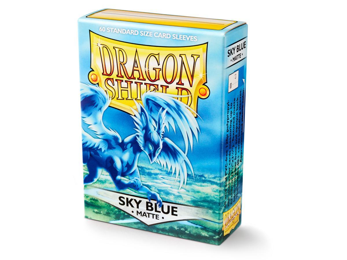 Dragon Shield Matte Sleeve - Sky Blue ‘Notos’ 60ct - Devastation Store | Devastation Store