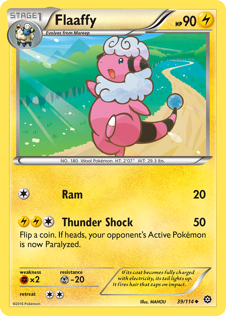 Flaaffy (39/114) [XY: Steam Siege] | Devastation Store