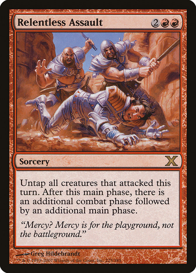 Relentless Assault [Tenth Edition] | Devastation Store