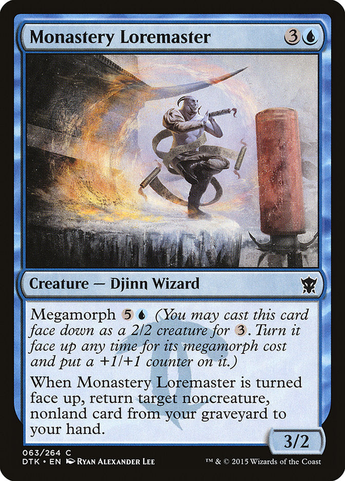 Monastery Loremaster [Dragons of Tarkir] - Devastation Store | Devastation Store