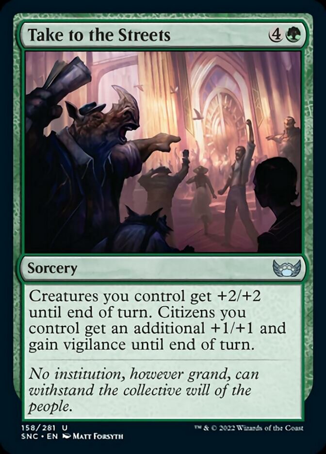 Take to the Streets [Streets of New Capenna] | Devastation Store