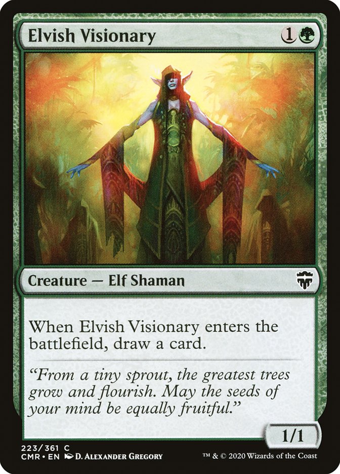 Elvish Visionary [Commander Legends] | Devastation Store