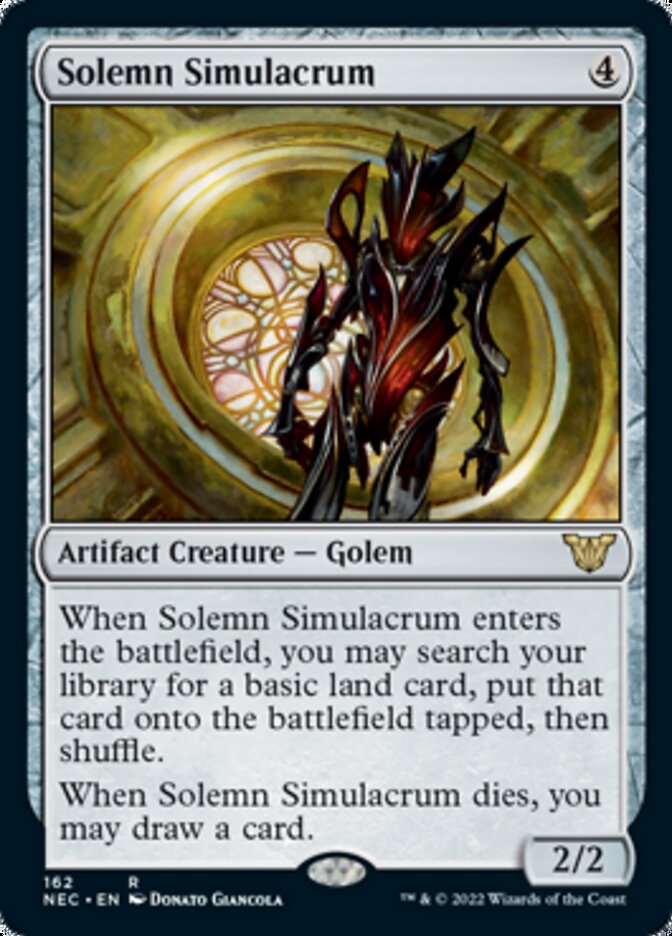 Solemn Simulacrum [Kamigawa: Neon Dynasty Commander] | Devastation Store
