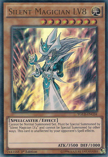 Silent Magician LV8 [YGLD-ENC04] Ultra Rare | Devastation Store