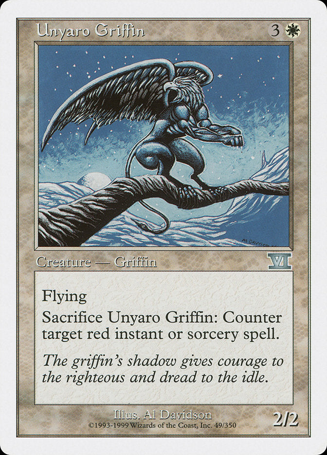Unyaro Griffin [Classic Sixth Edition] - Devastation Store | Devastation Store