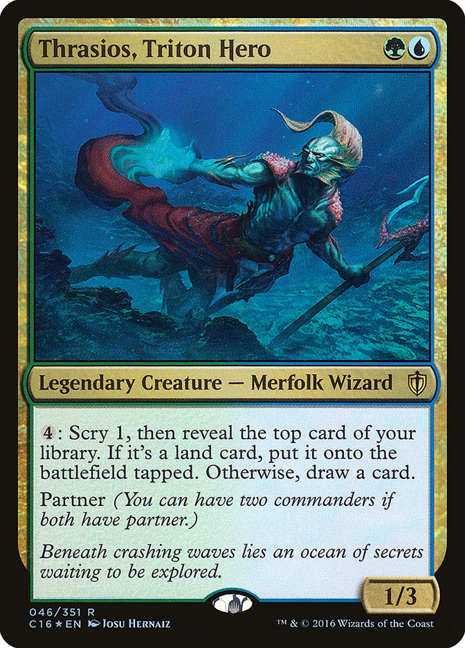 Thrasios, Triton Hero [Commander 2016] - Devastation Store | Devastation Store