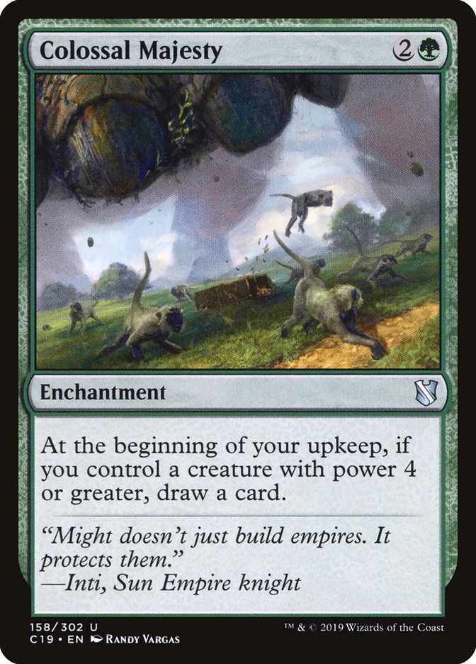 Colossal Majesty [Commander 2019] | Devastation Store