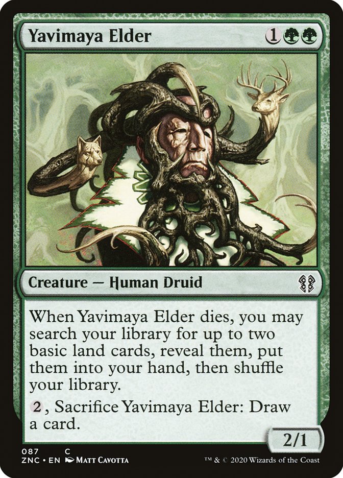Yavimaya Elder [Zendikar Rising Commander] | Devastation Store