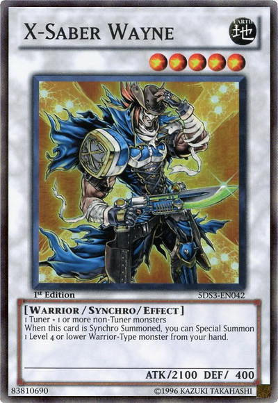 X-Saber Wayne [5DS3-EN042] Super Rare | Devastation Store